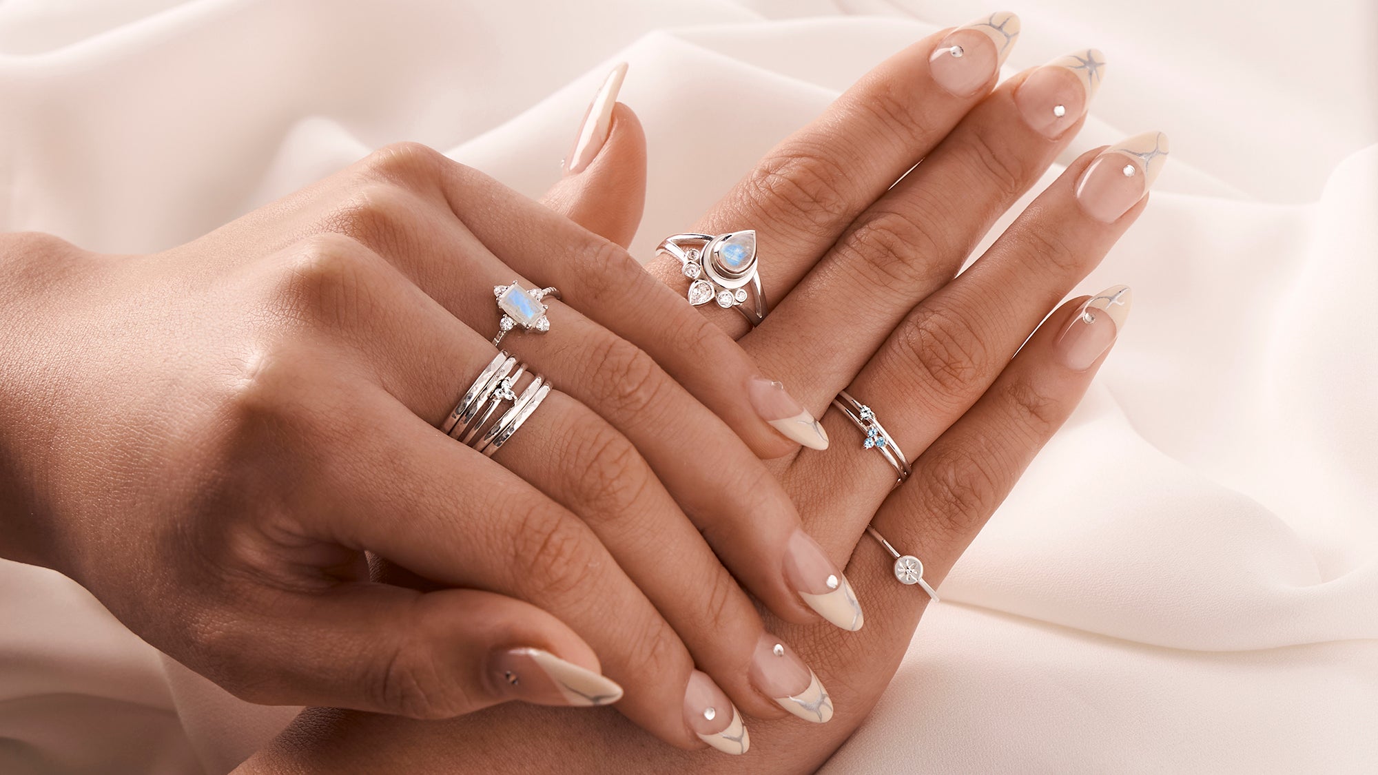 Nail Art and Ring Stacks Our Inspirations Midsummer Star