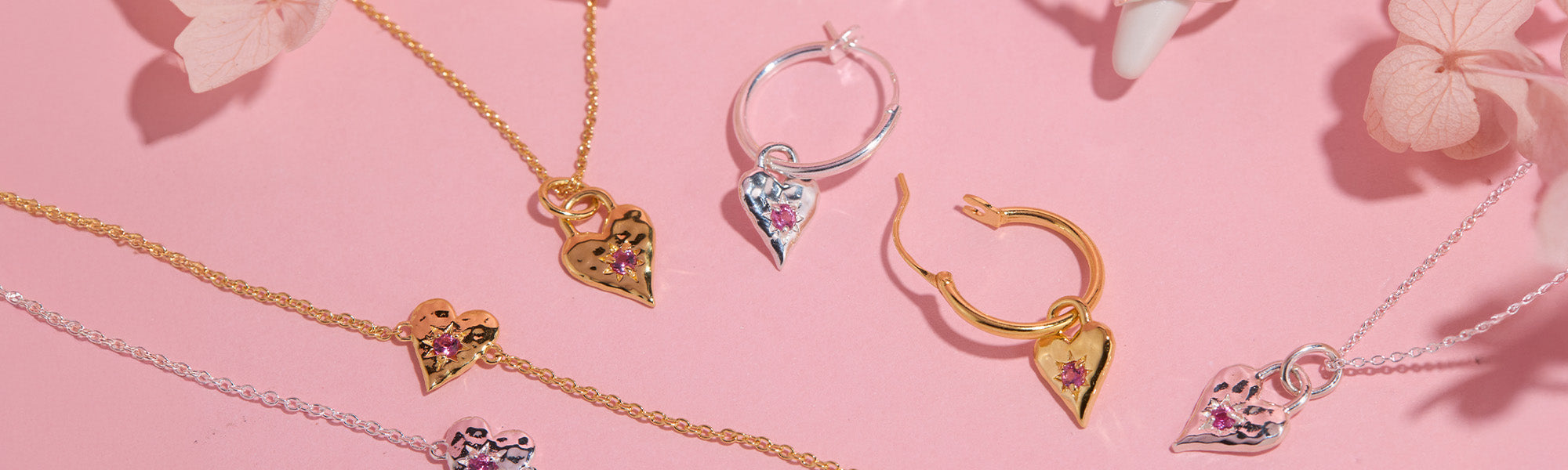 Pink Romance Tagged "Silver" Midsummer Star