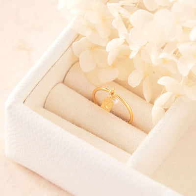 Celestial Pearl Ring Gold