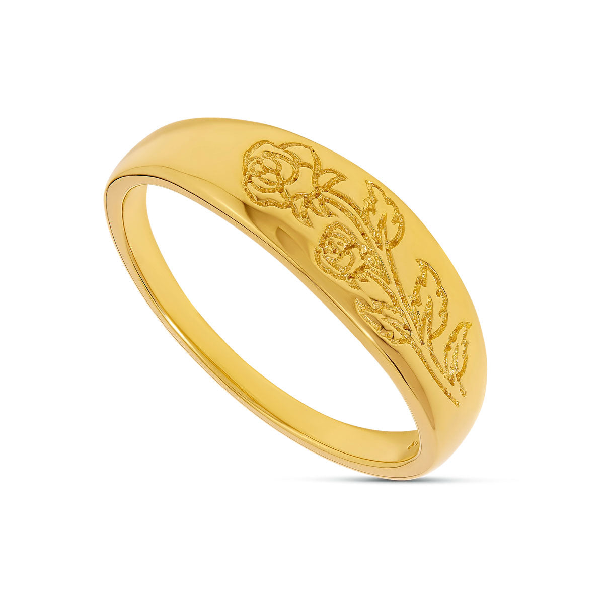 Enchanted Rose Ring Gold