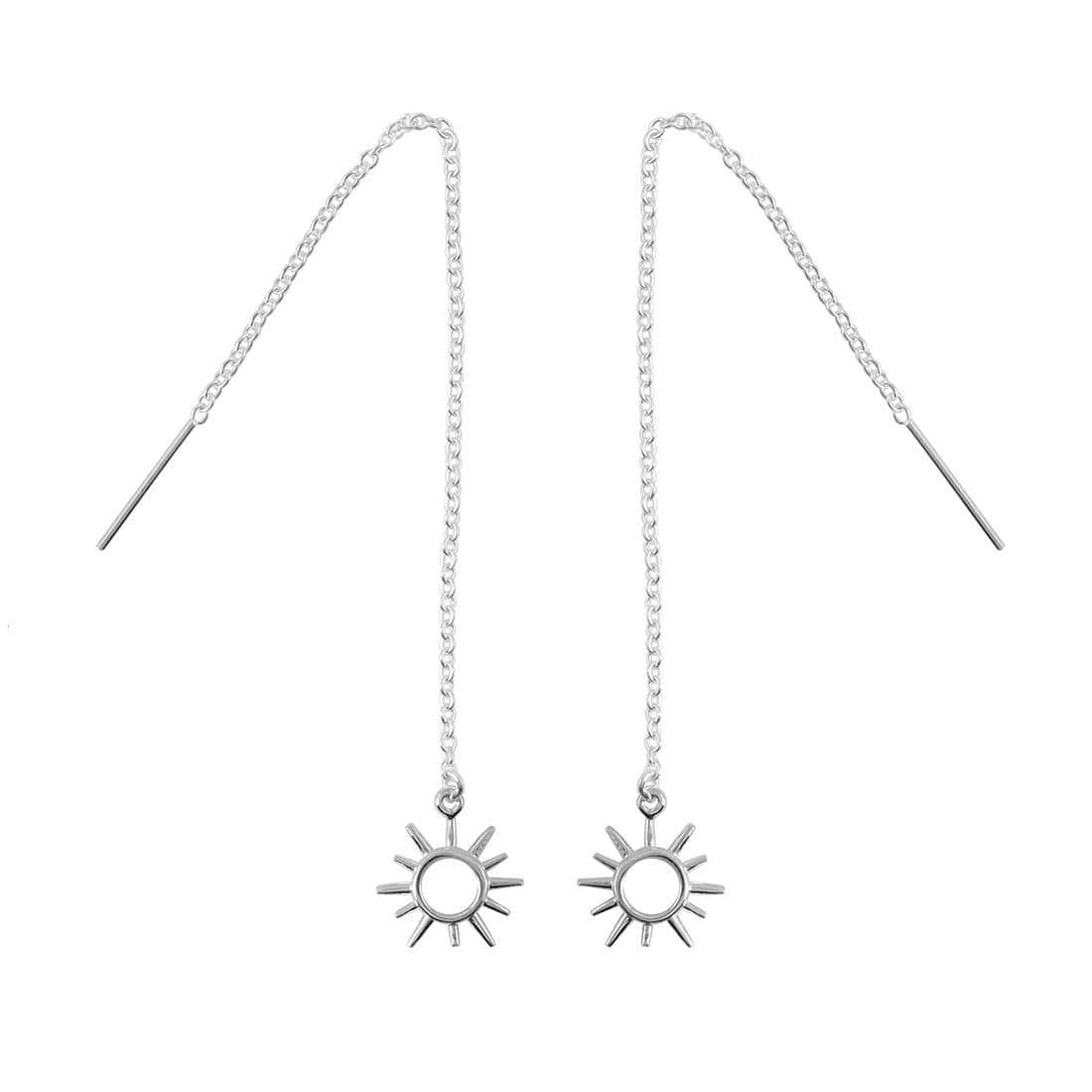 Midsummer Star Earrings Open Sunshine Threaders