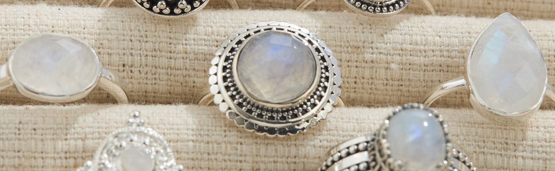 Moonstone Rings
