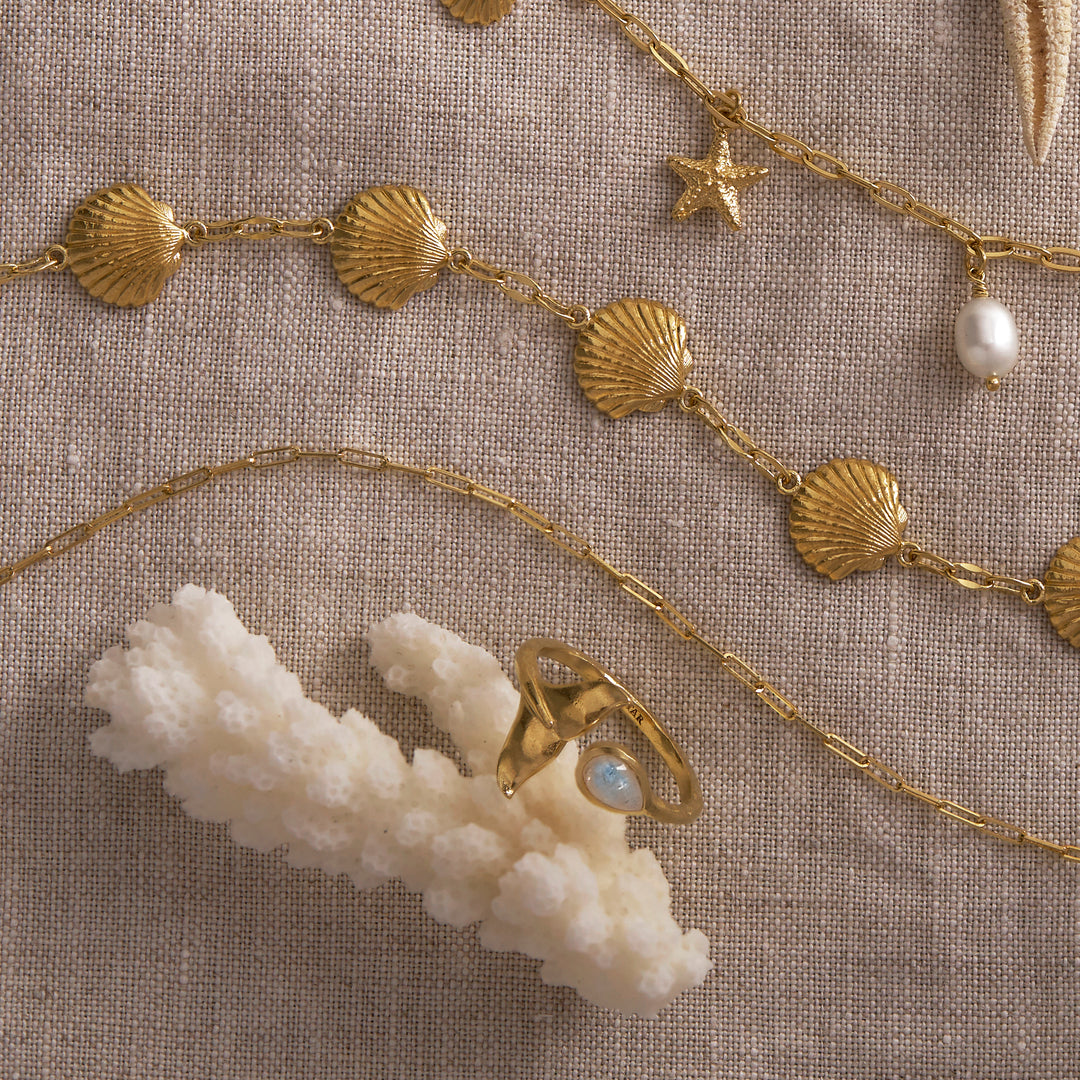 Sandshell Bracelet Gold