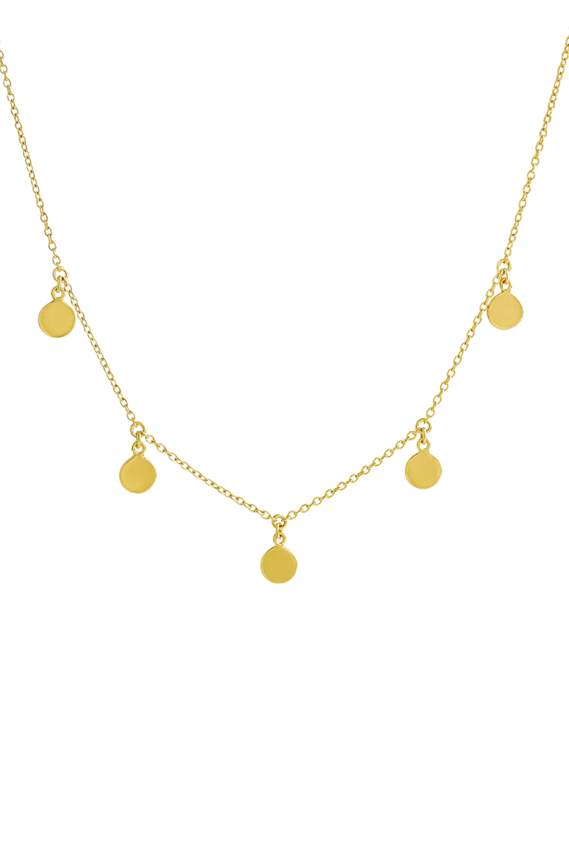 In Alignment Gold Necklace
