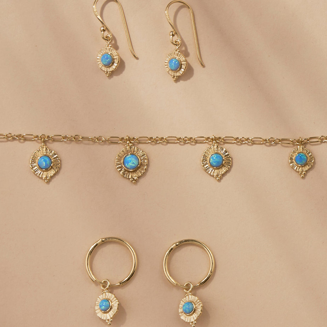 Dreamy Veya Opal Necklace Gold
