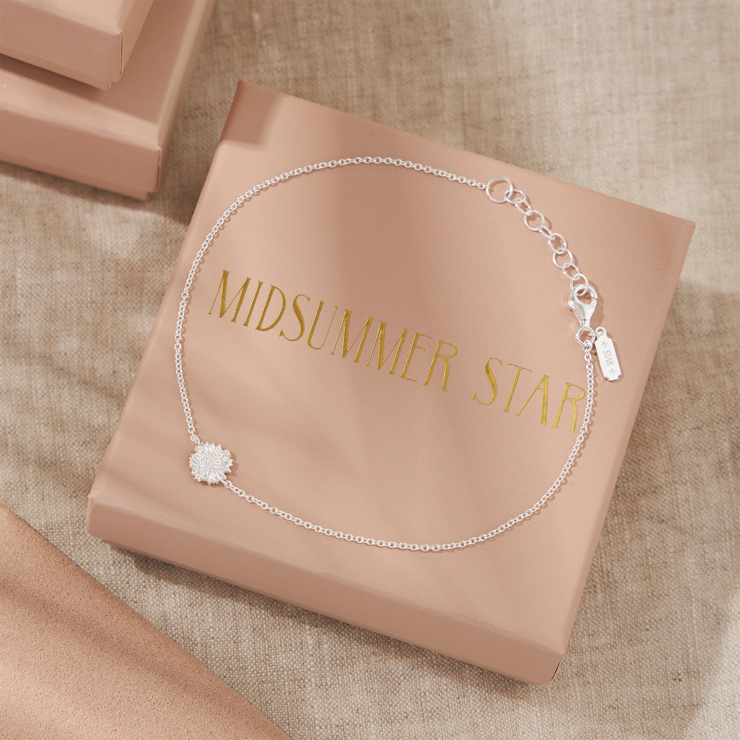 Wild Sunflower Anklet