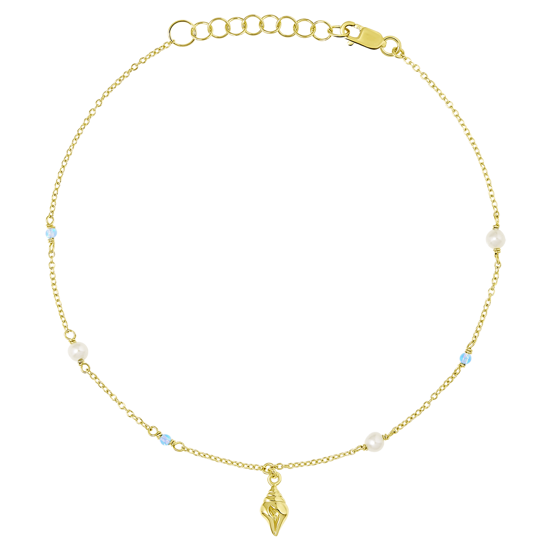 Santorini Anklet Gold
