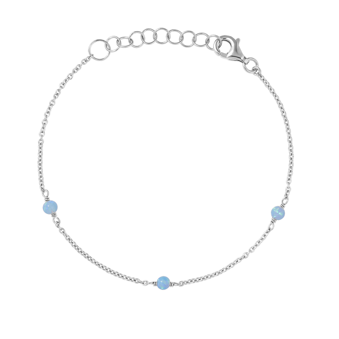 Mermaid Tears Azure Opal Bracelet