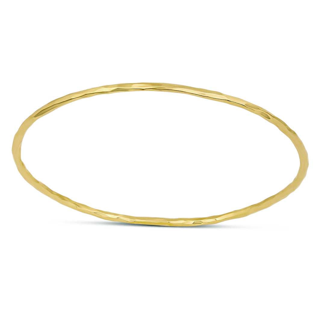 Infinity Gold Bangle