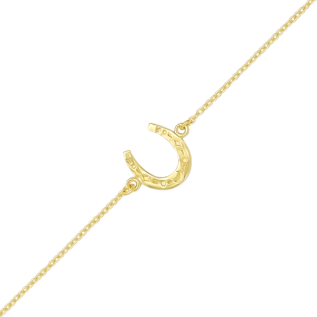 Lucky Horseshoe Bracelet Gold