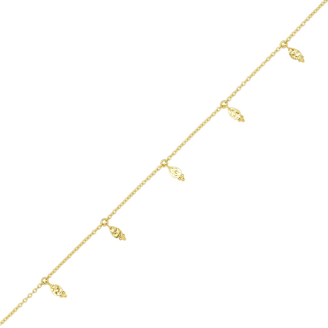 Glistening Drops Bracelet Gold