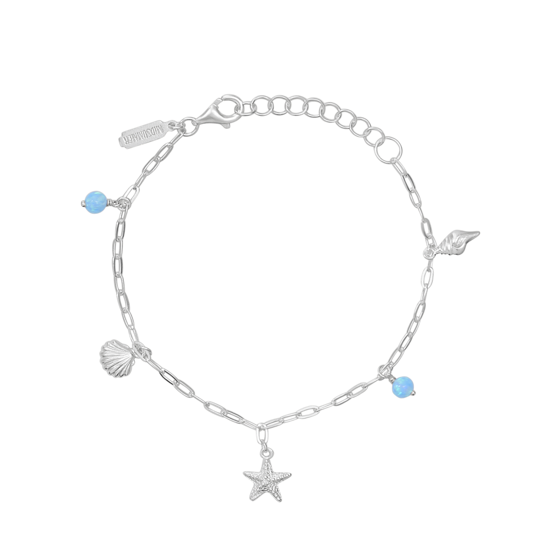 Oceanic Opal Charm Bracelet