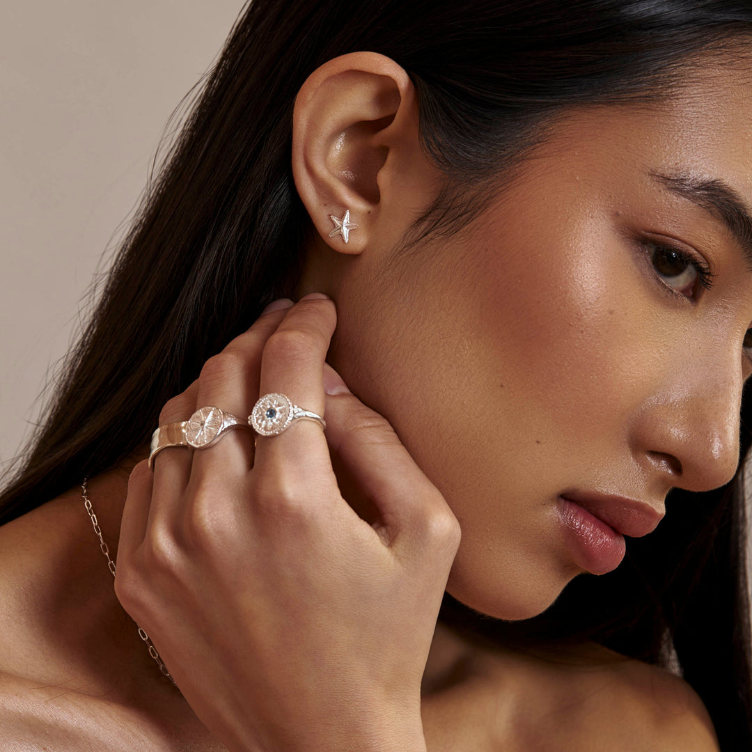 Dainty Starfish Studs