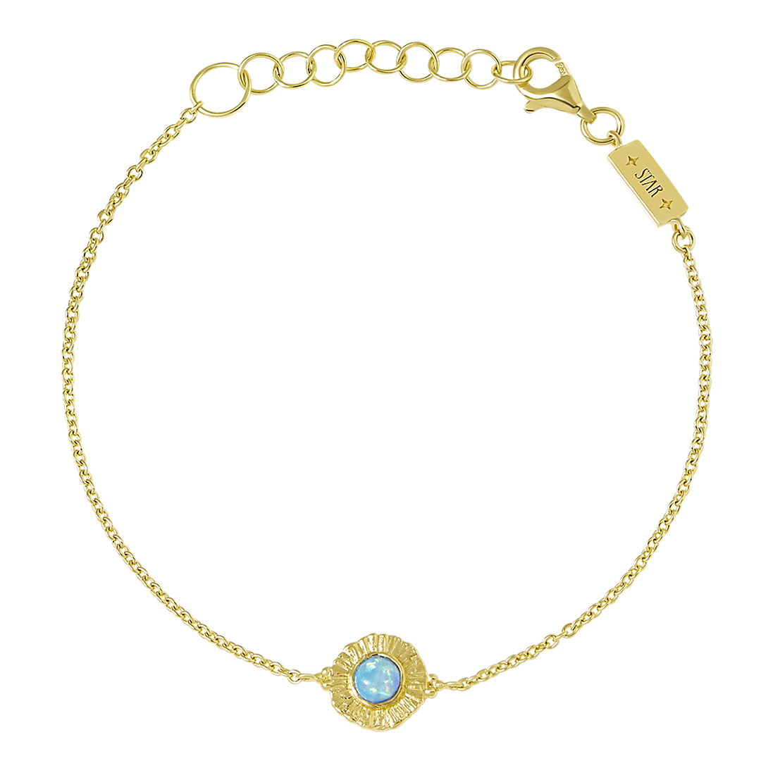 Veya Azure Opal Bracelet Gold
