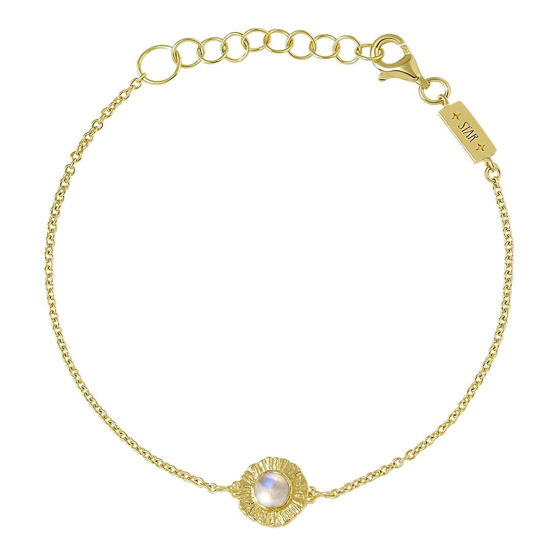 Veya Moonstone Bracelet Gold