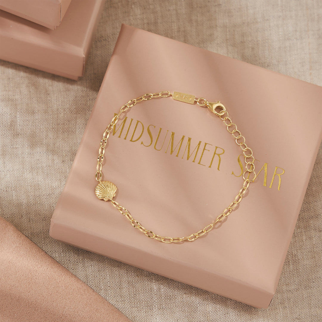Sandshell Bracelet Gold