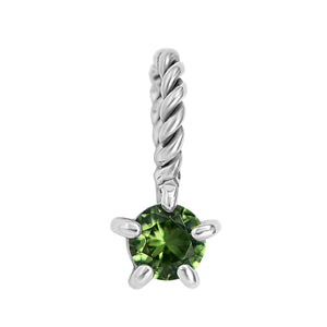 Peridot Birthstone Neck Charm