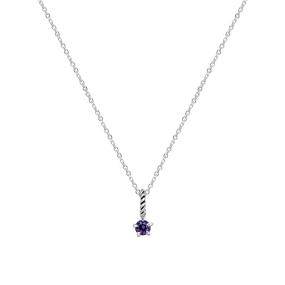 Tanzanite Birthstone Neck Charm