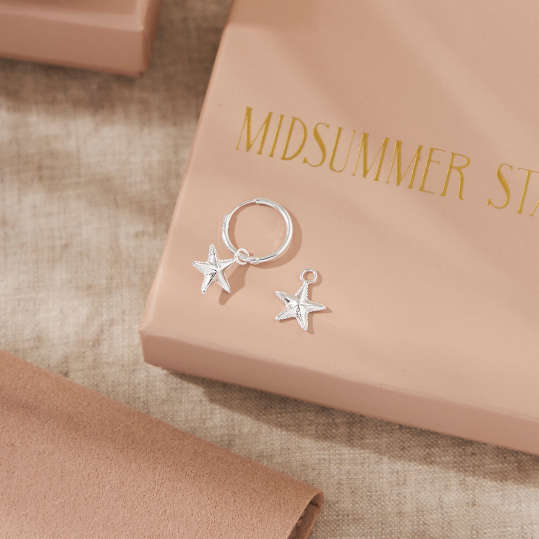 Star Fish Ear Charms