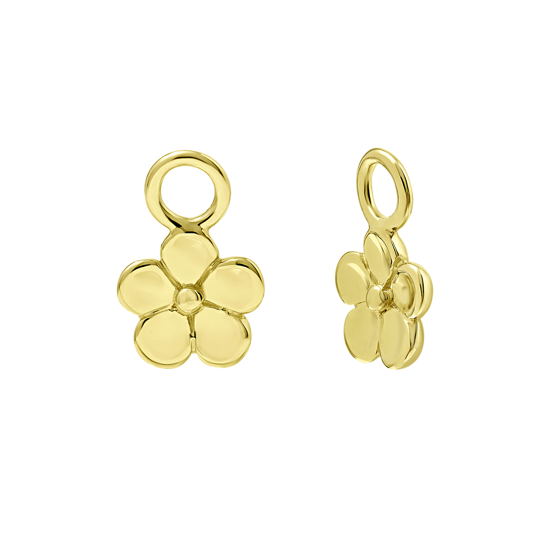 Forget Me Not Ear Charm Gold