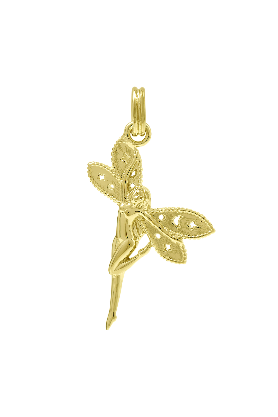 Fairy Neck Charm Gold