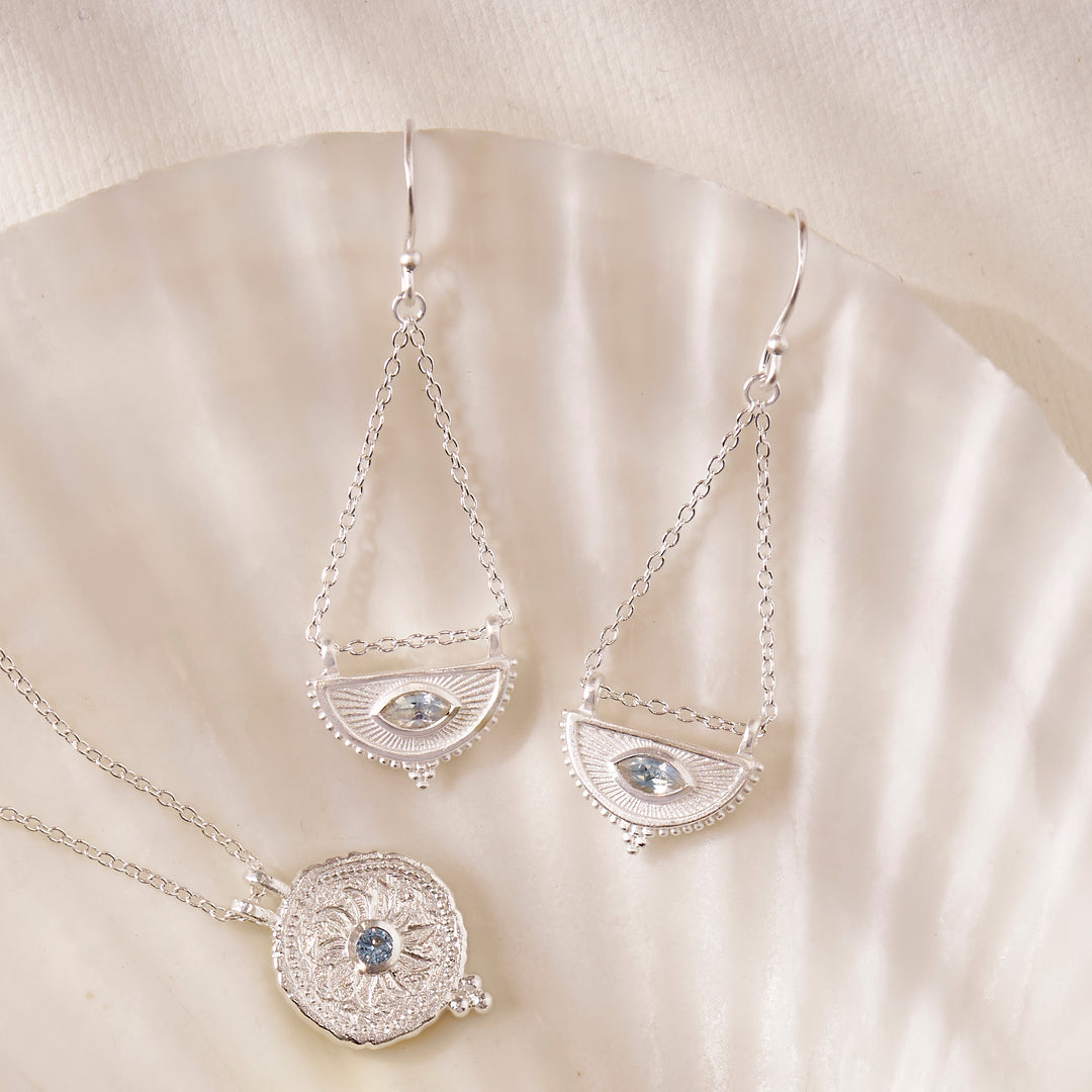 Soul Seer Moonstone Earrings