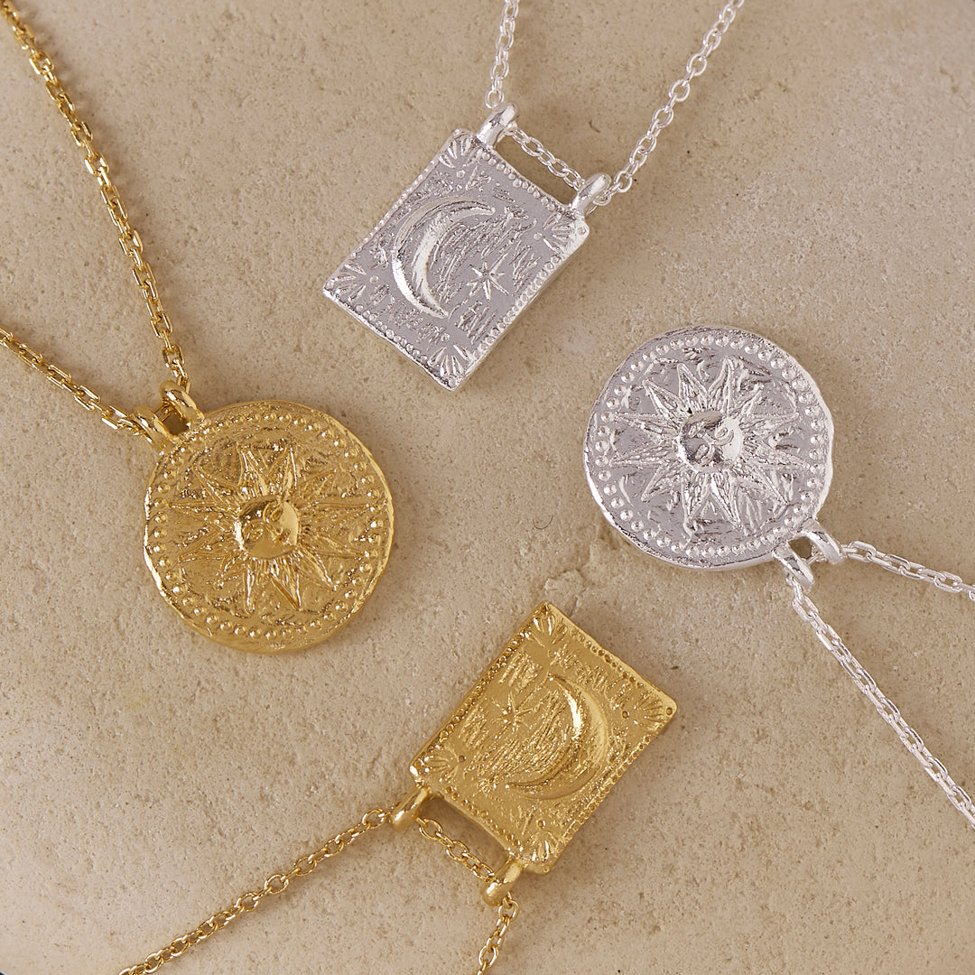 Guarded Sunkeeper Necklace Gold