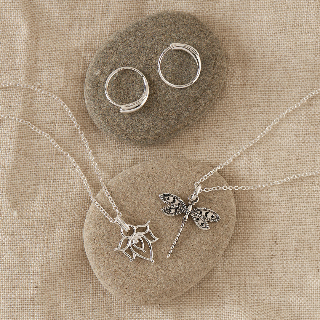 Wild Dragonfly Necklace