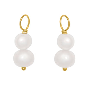 Unity Pearl Charm Gold