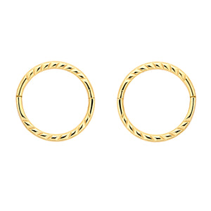 Grooved Endless Sleepers 10mm Gold