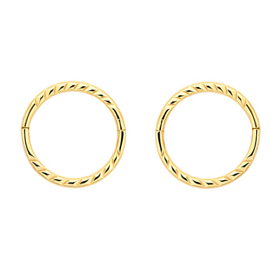 Grooved Endless Sleepers 10mm Gold