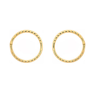 Grooved Endless Sleepers 12mm Gold