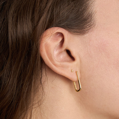 Aeon Hoops 14K Gold