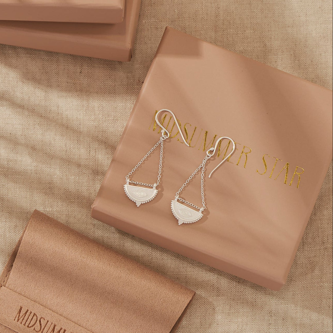 Soul Seer Moonstone Earrings