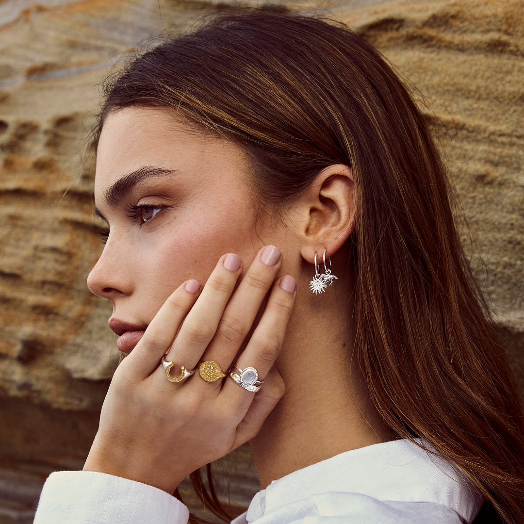 Meridian Moonstone Ring