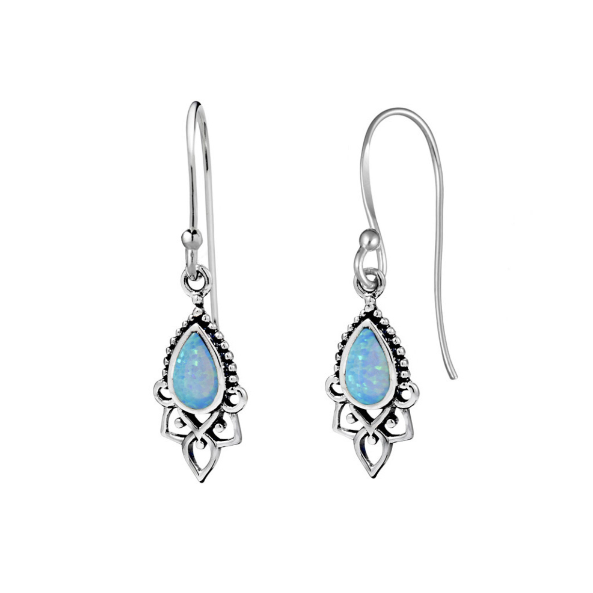 Templar Azure Opal Earrings – Midsummer Star