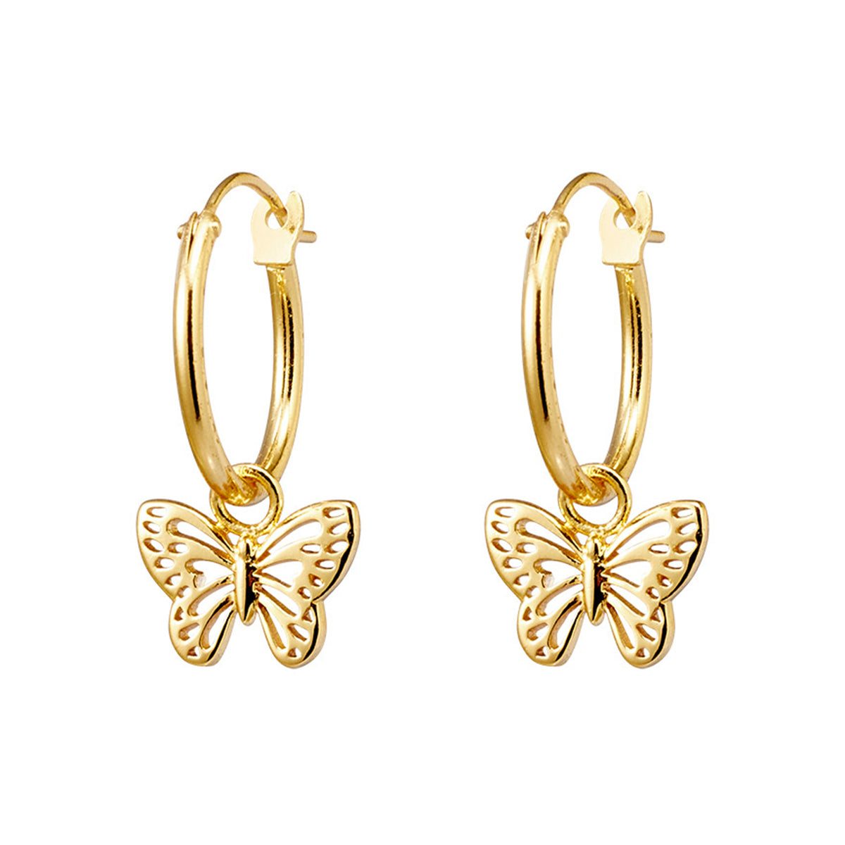 Butterfly Hoops Gold – Midsummer Star