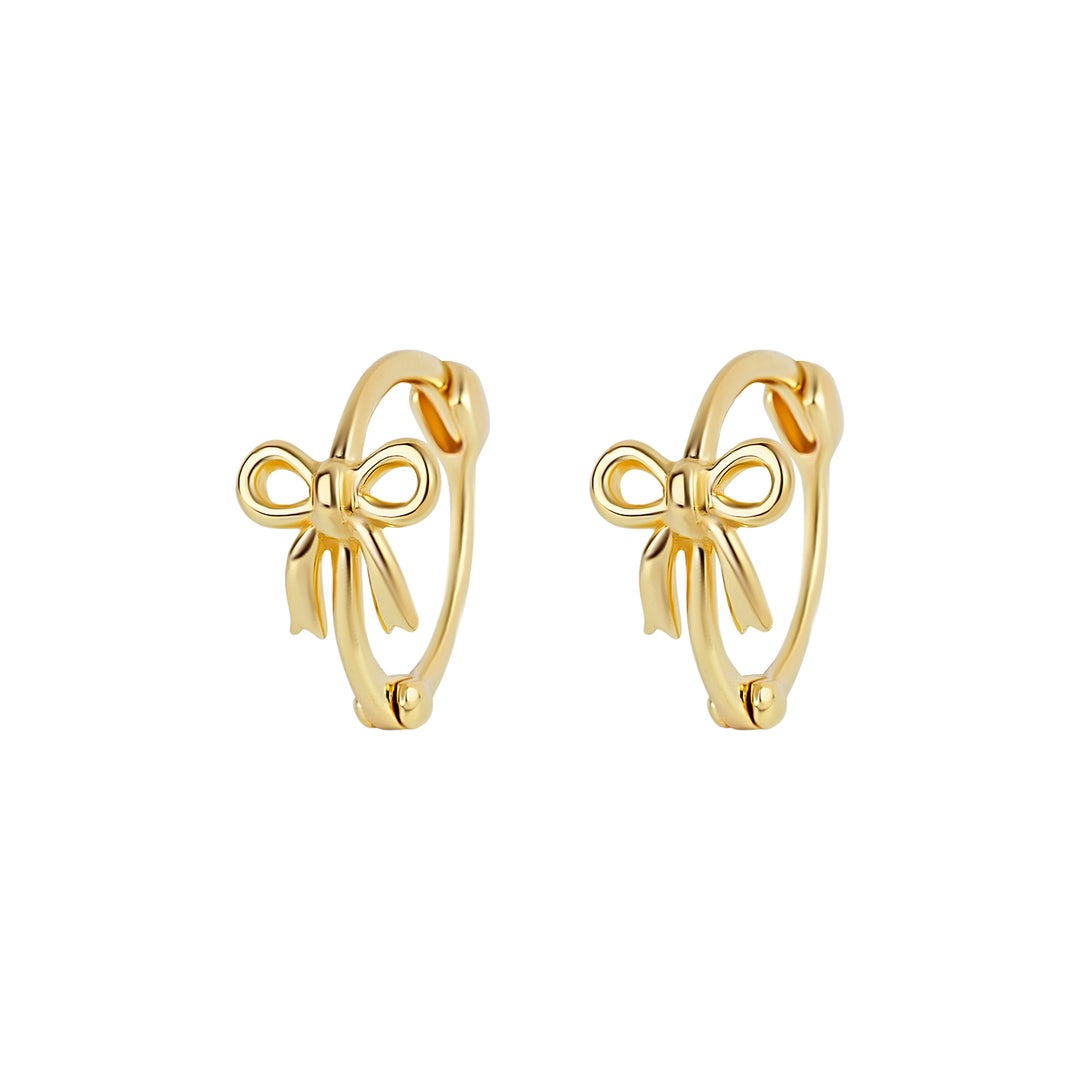Bow Huggies Gold
