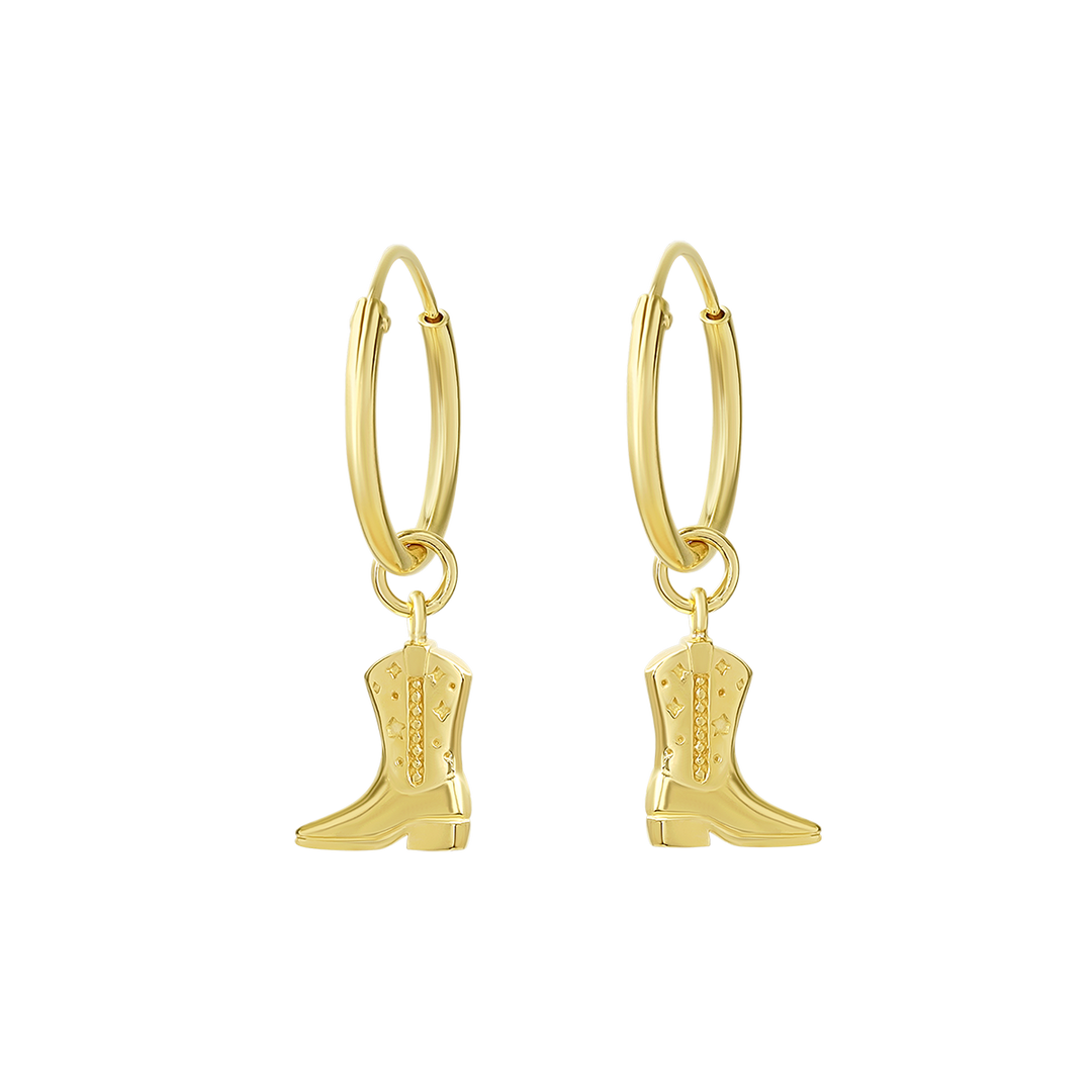 Cowgirl Boot Sleepers Gold