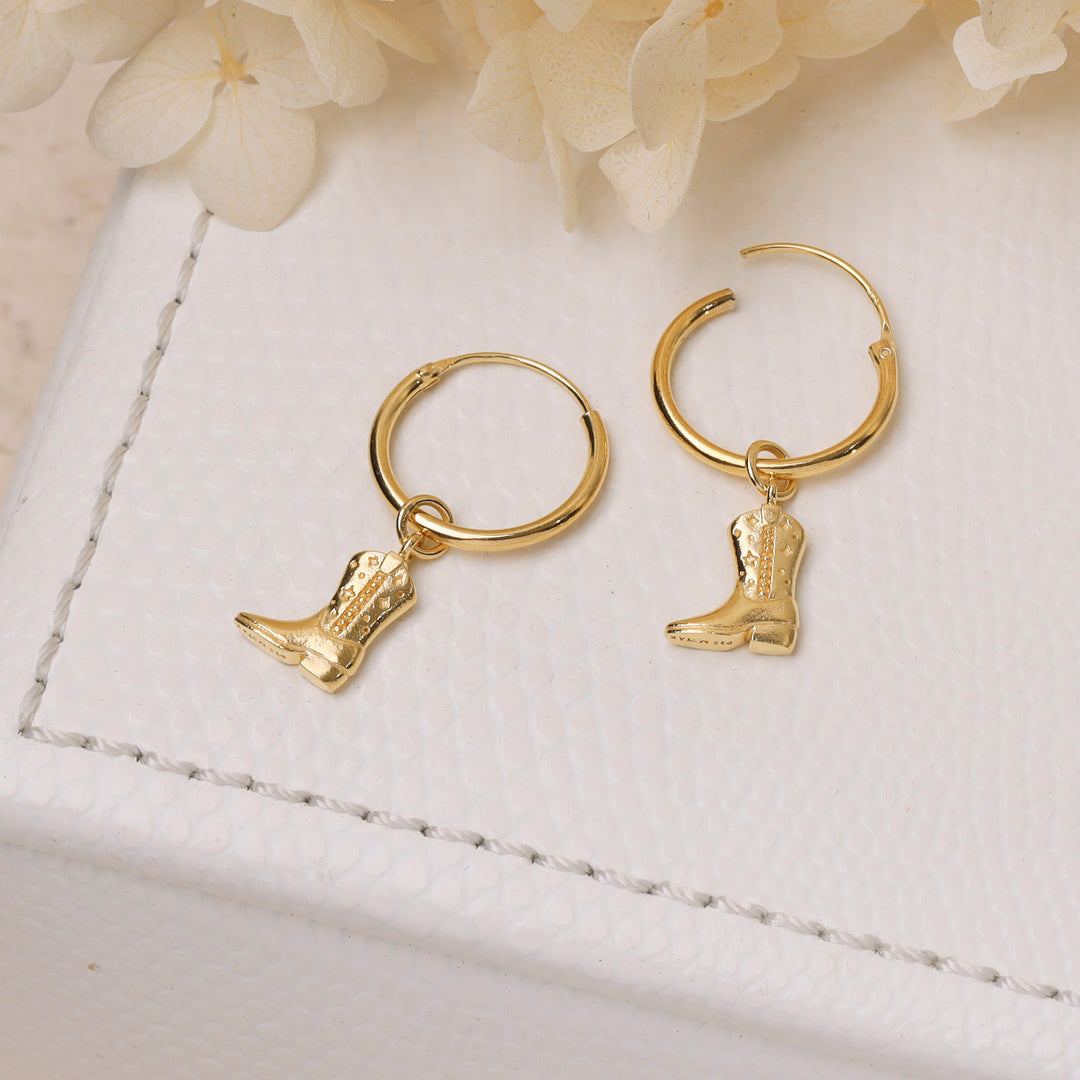 Cowgirl Boot Sleepers Gold