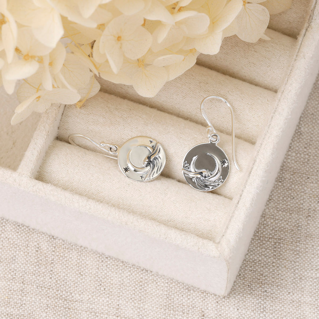 Moonlit Waves Earrings