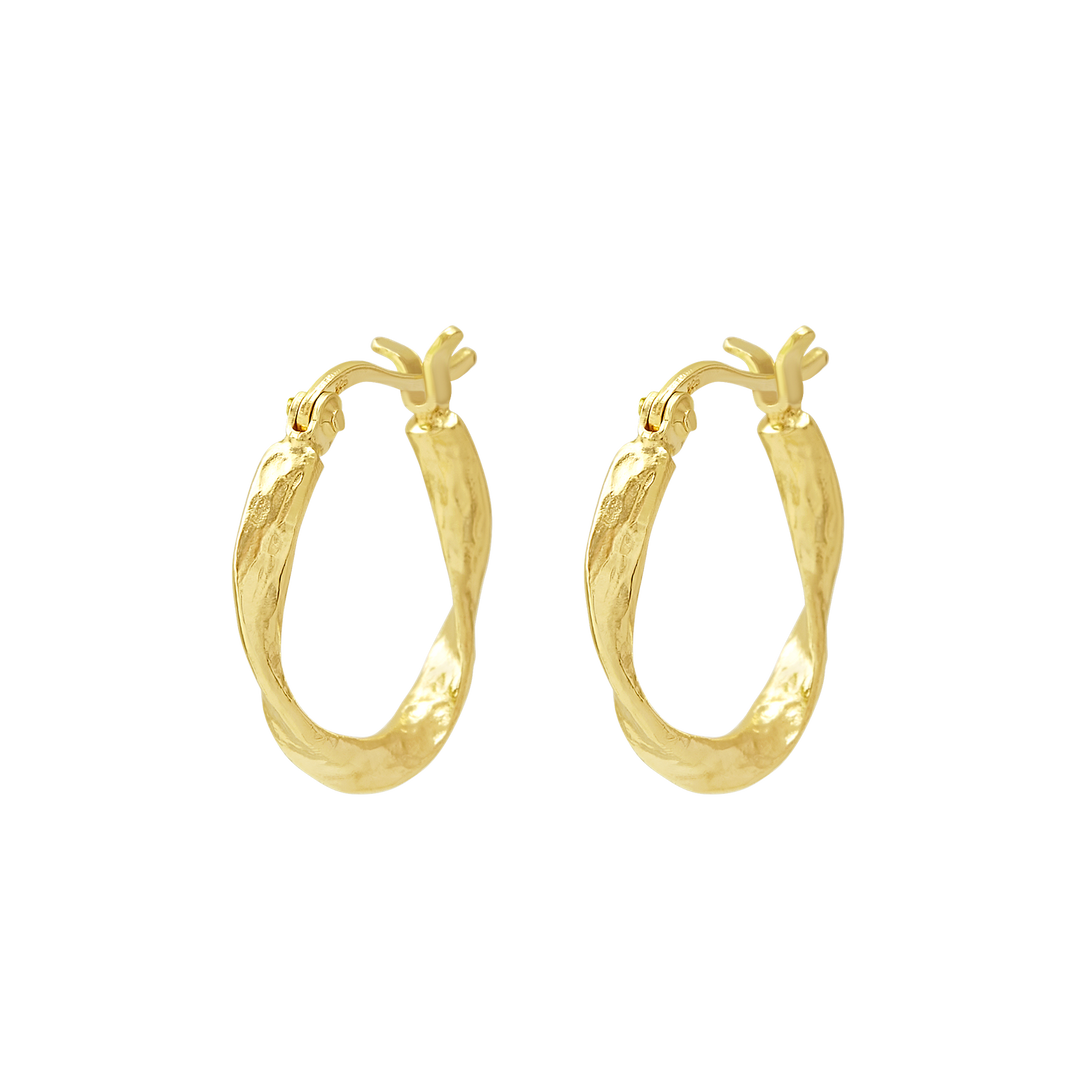 Willow Hoops Gold