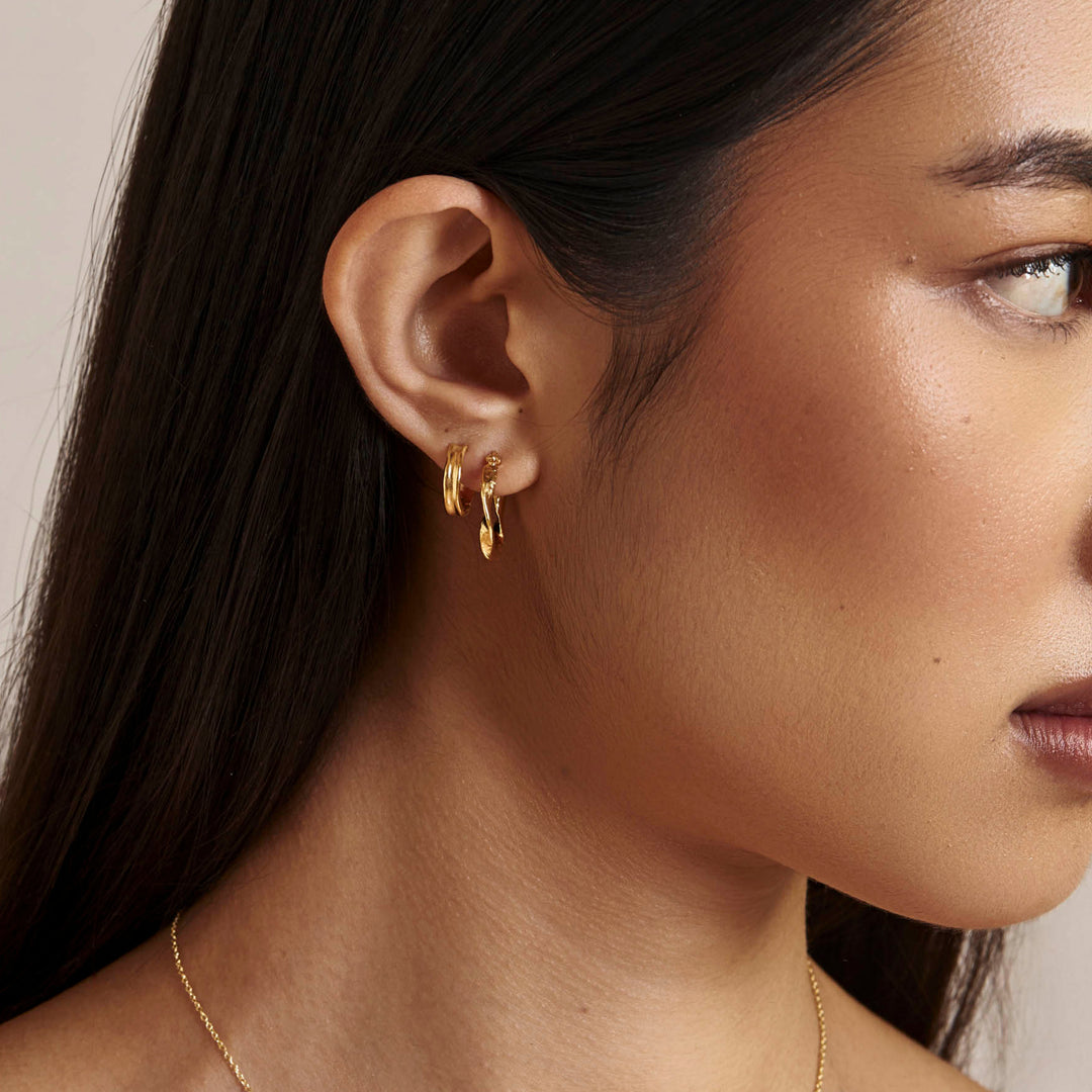 Willow Hoops Gold