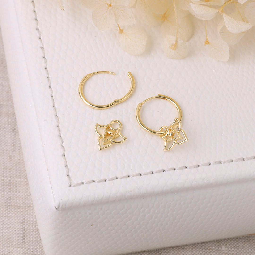 Sacred Bloom Huggies Gold