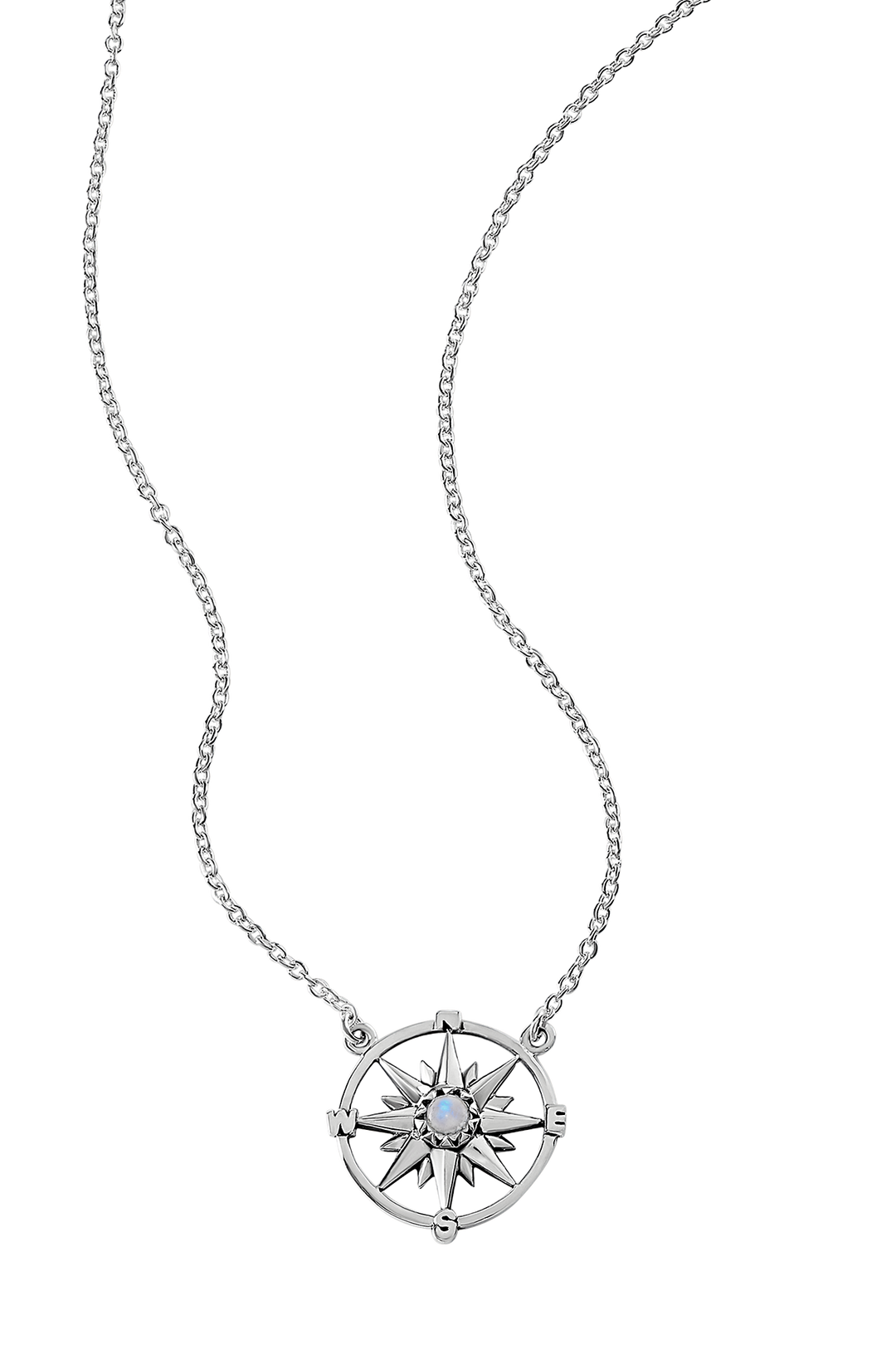 Guiding Light Compass Necklace