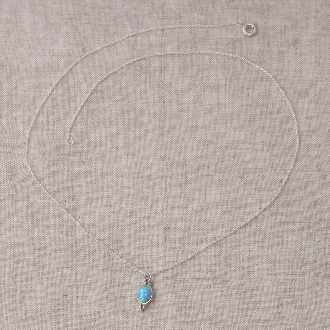 Moon Song Opal Necklace