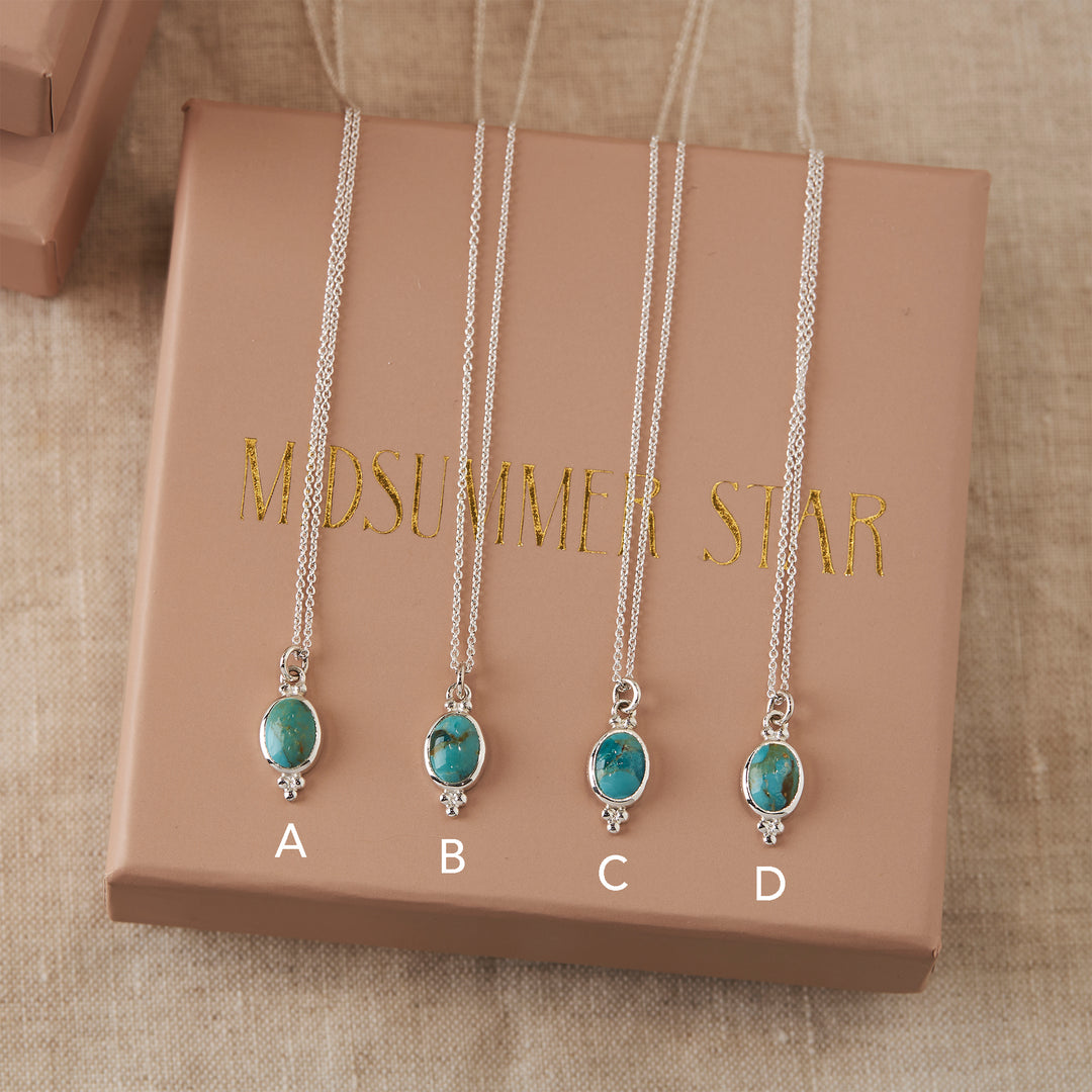 Moon Song Turquoise Necklace