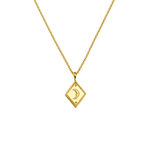 Solunar Necklace Gold