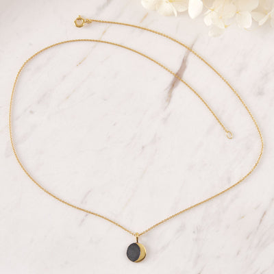 Celestial Midnight Necklace Gold