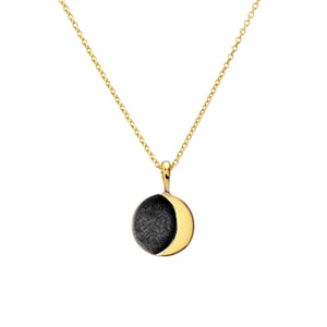 Celestial Midnight Necklace Gold